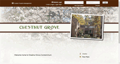 Desktop Screenshot of chestnutgrovecondo.com